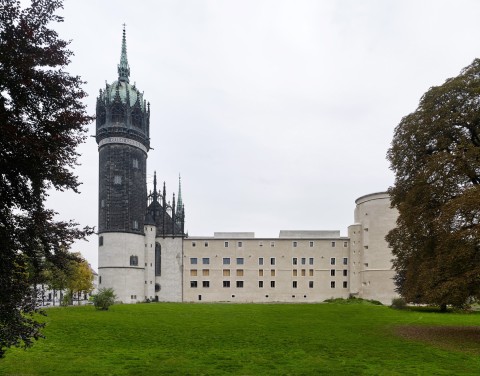Schloss Wittenberg: Hauptfassade. BFM 2015-2017