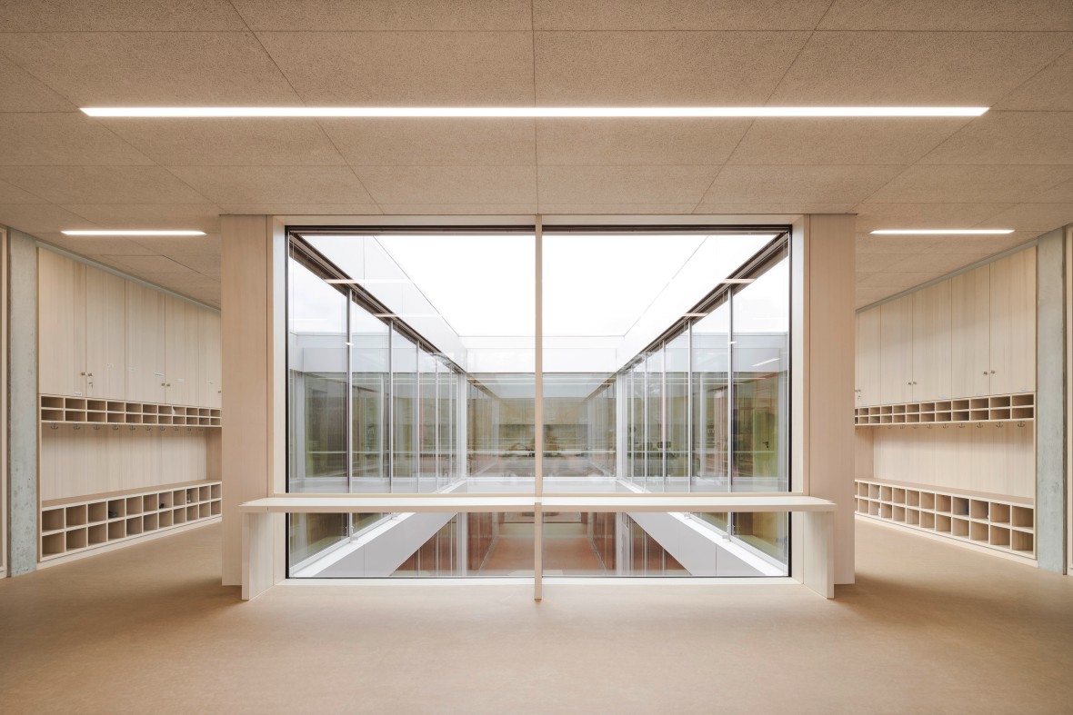 Bildungscampus Luise Büchner, Darmstadt, Waechter + Waechter Architekten. Foto: Brigida Gonzalez