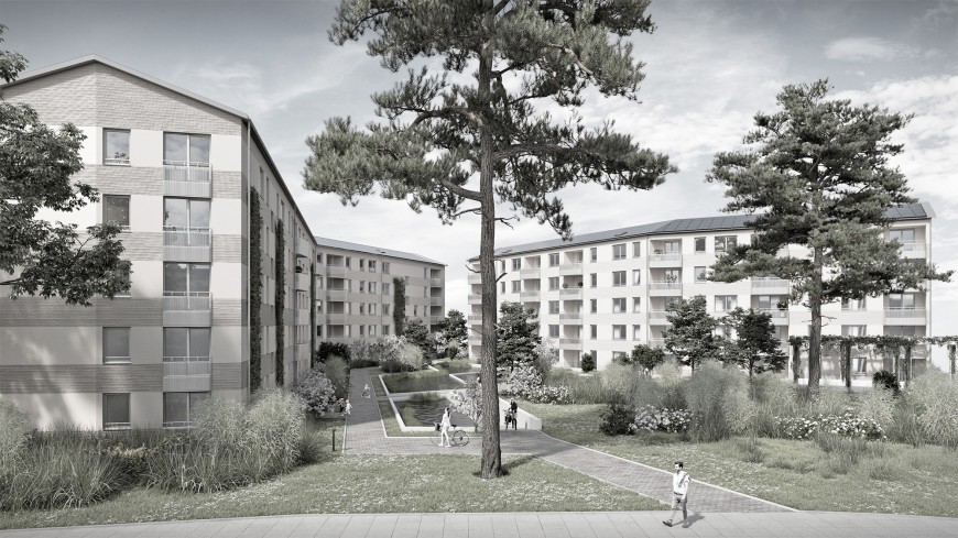 Resource:Mannheim: Visualisierung des Innenhofes mit Wasserbecken